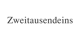 Zweitausendeins Logo