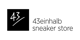 43einhalb Logo
